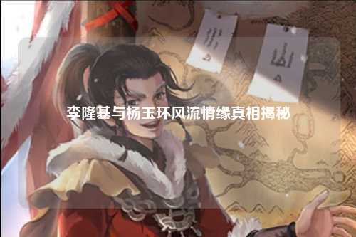 李隆基与杨玉环风流情缘真相揭秘