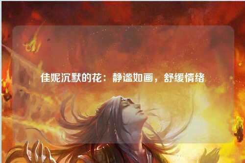 佳妮沉默的花：静谧如画，舒缓情绪